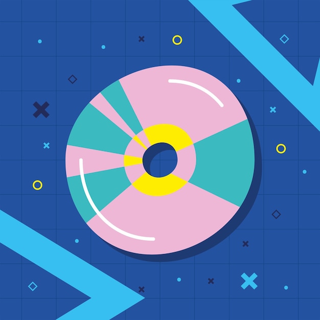 Miễn phí Vector đĩa cd cổ điển