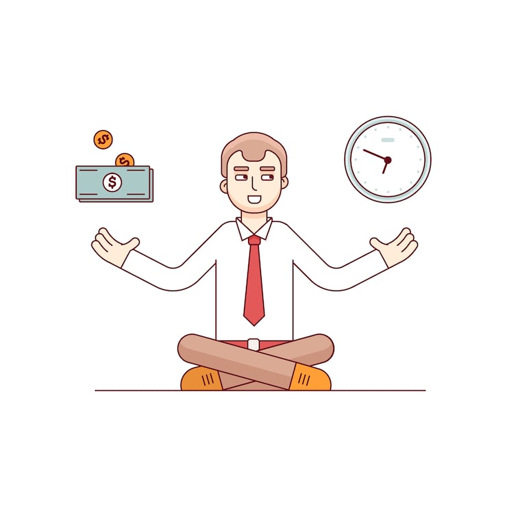 Miễn phí Vector doanh nhân tìm kiếm sự cân bằng