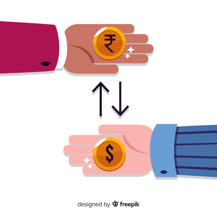 Miễn phí Vector đổi tiền rupee ấn độ