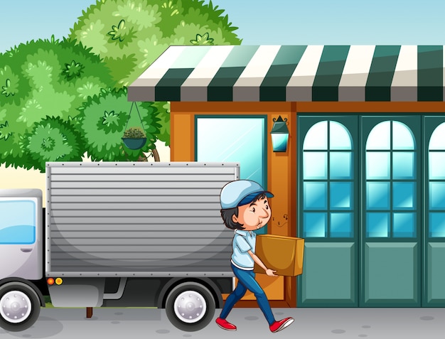 Miễn phí Vector giao hàng