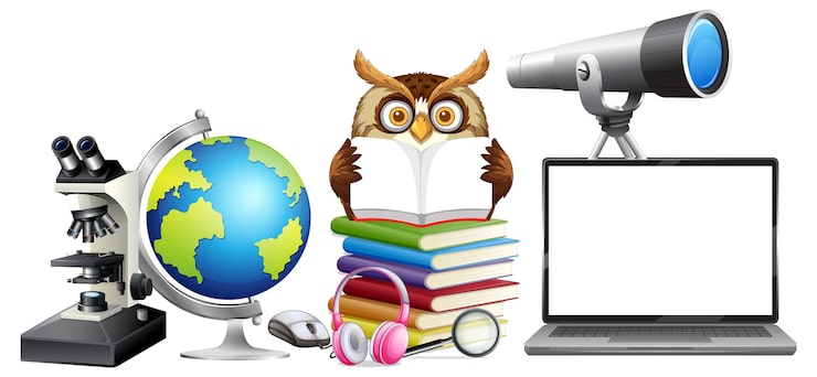 Miễn phí Vector khám phá kiến thức thông qua khoa học và công nghệ