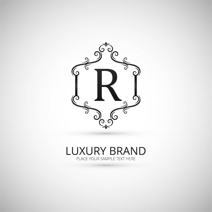 Miễn phí Vector logo chữ r trang trí