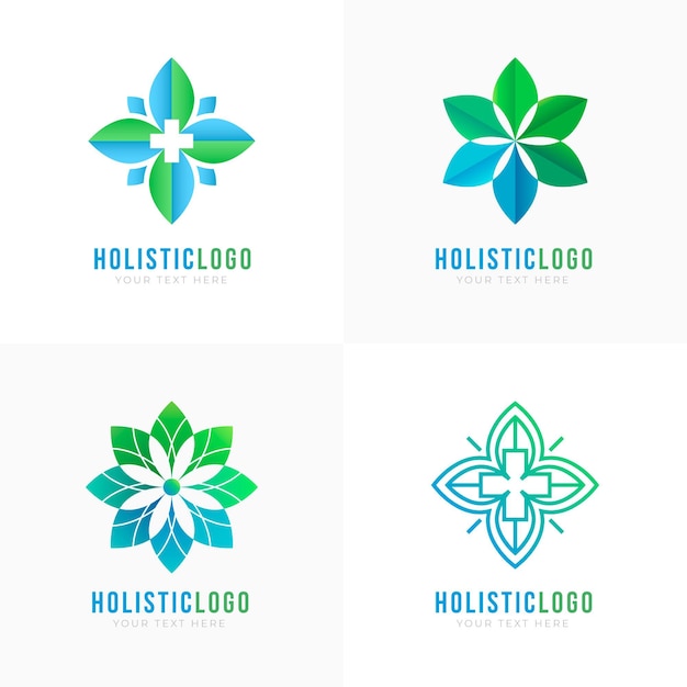 Miễn phí Vector logo toàn diện gradient