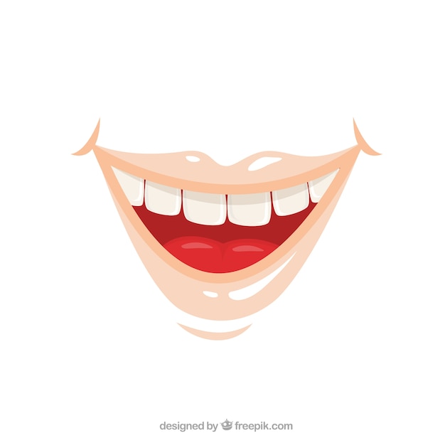 Miễn phí Vector miệng cười