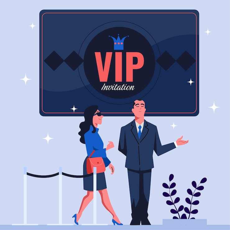 Miễn phí Vector minh họa khái niệm thẻ vip