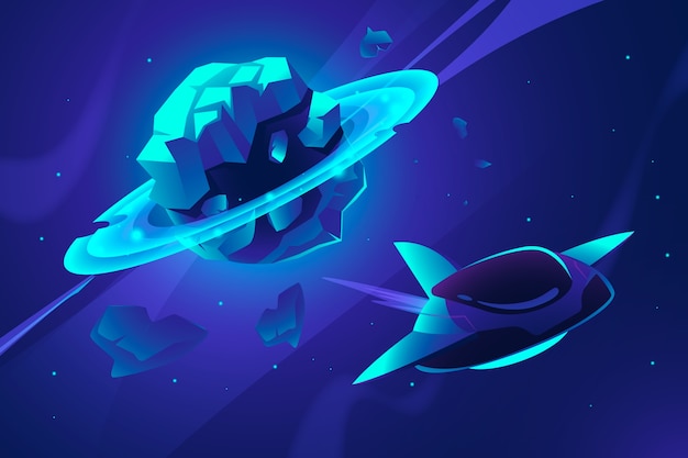 Miễn phí Vector nền gradient galaxy