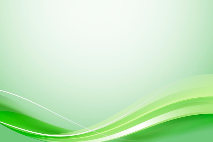 Miễn phí Vector nền trừu tượng đường cong màu xanh lá cây
