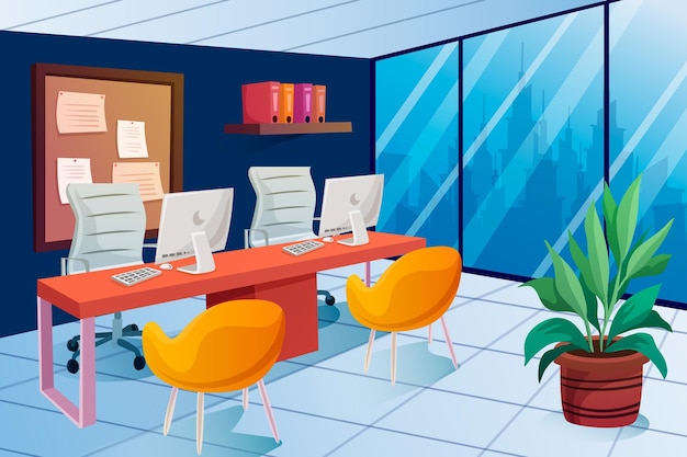 Miễn phí Vector nền văn phòng