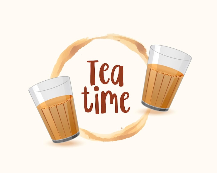 Miễn phí Vector poster quảng cáo kinh doanh: giờ trà hoặc chai