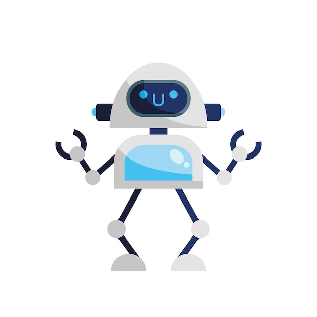 Miễn phí Vector robot ai vui nhộn
