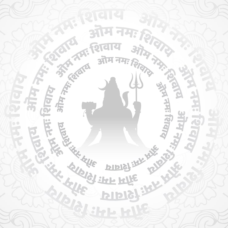 Miễn phí Vector thiết kế nền văn hóa maha shivratri trang nhã