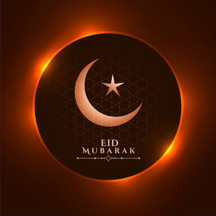 Miễn phí Vector thiết kế thiệp chúc mừng lễ eid mubarak bóng bẩy