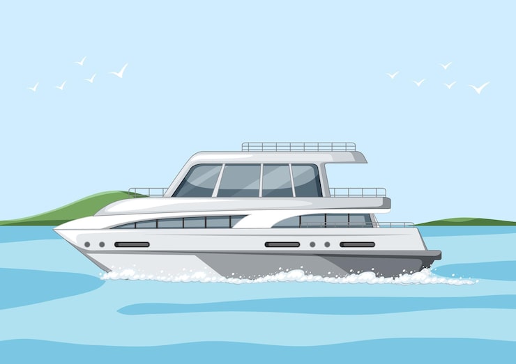 Miễn phí Vector thuyền buồm trên sông