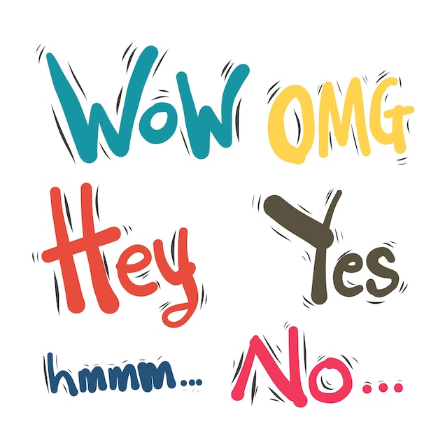 Miễn phí Vector văn bản doodle