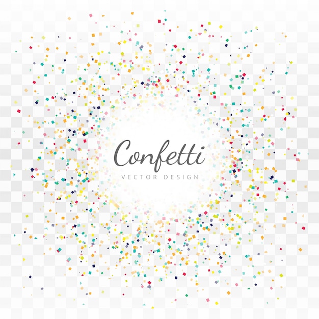 Miễn phí Vector vector nền confetti đẹp