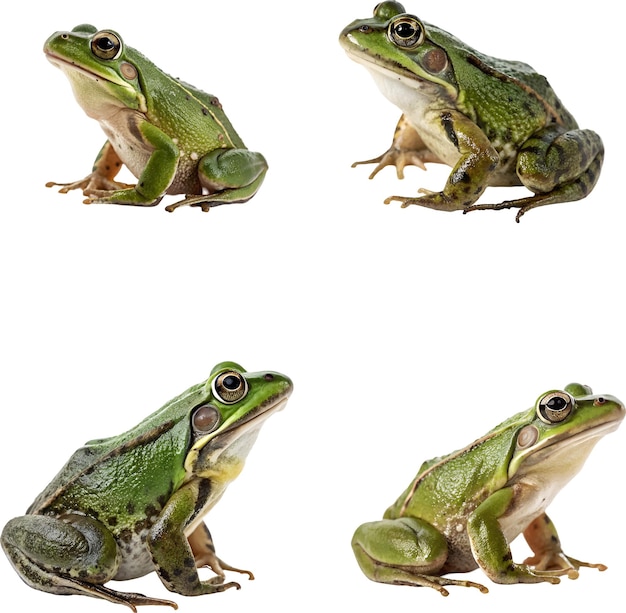 Vector animales de las ranas