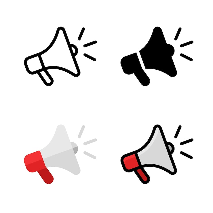 Vector conjunto de altavoces