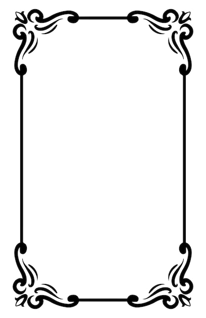 Vector cuadro vertical 26