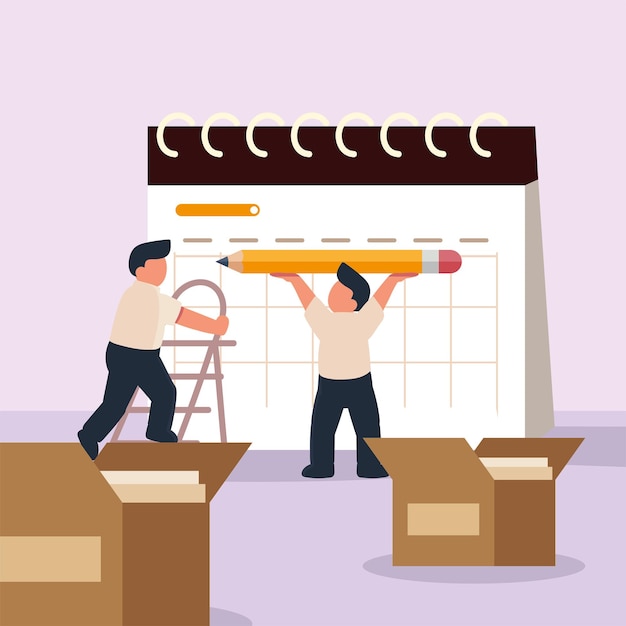 Vector desarrollo y programación de personas