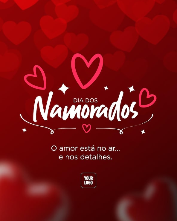 Vector el día de san valentín en las redes sociales