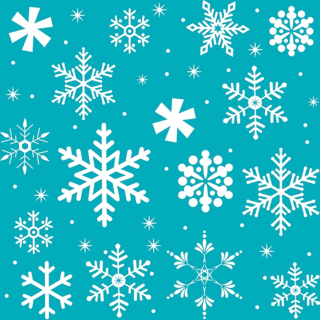 Vector fondo de navidad con copos de nieve transparentes