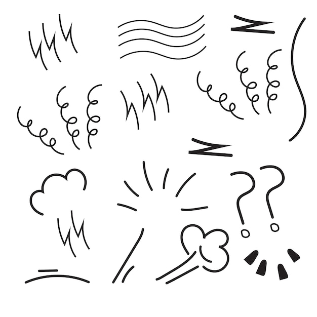 Vector garabatos