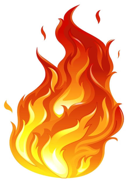 Vector un gran incendio