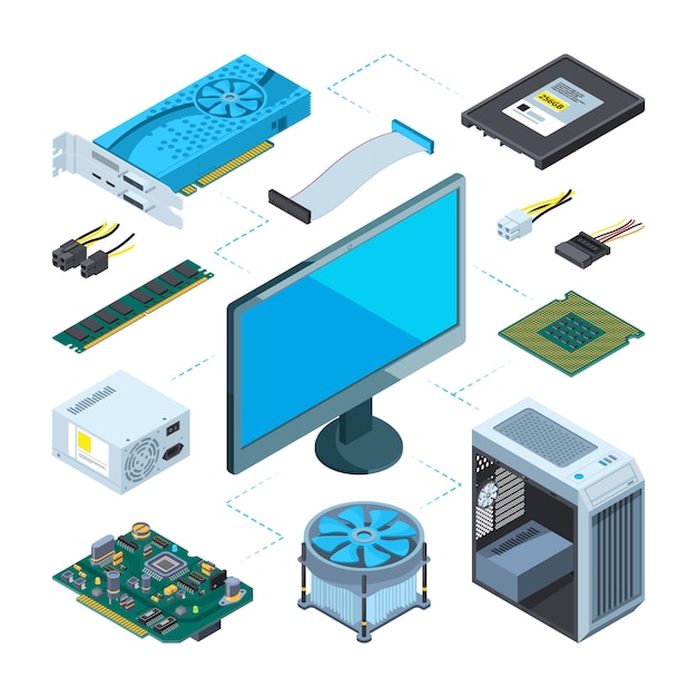 Vector hardware para computadoras