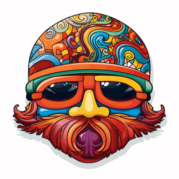 Vector el hipster.