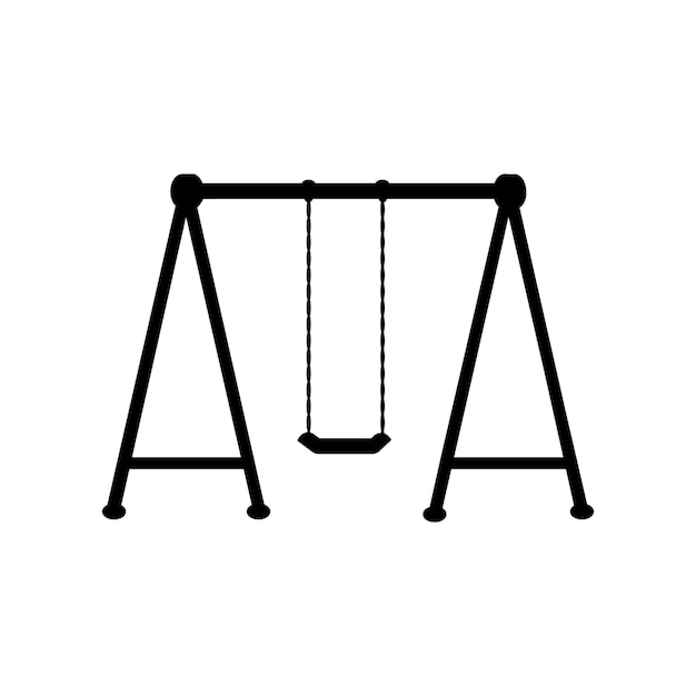 Vector icono de columpio