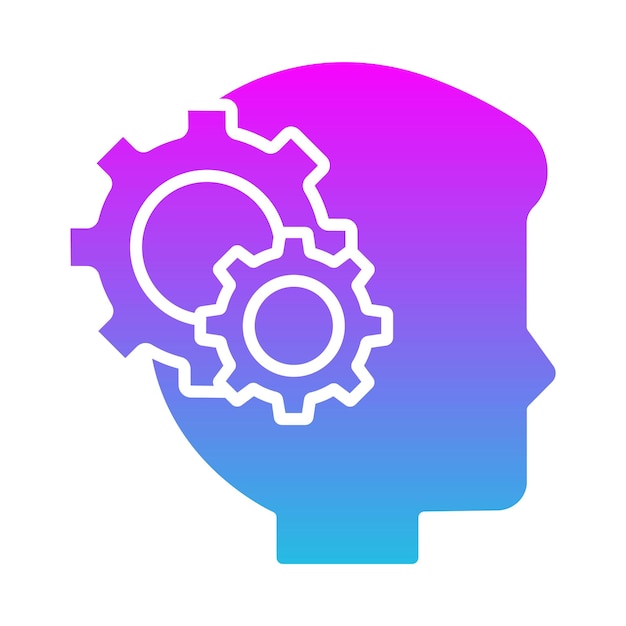 Vector icono de la creatividad