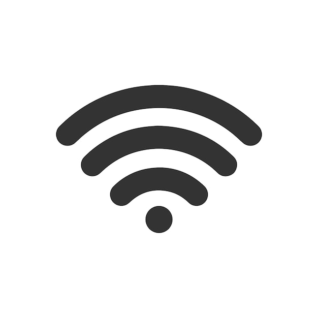 Vector iconos inalámbricos y wifi ilustración vectorial