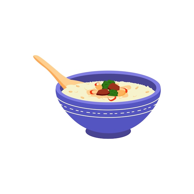 Vector ilustración de congee