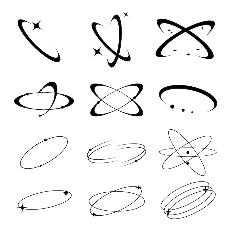 Vector ilustración de vector de elementos gráficos y2k