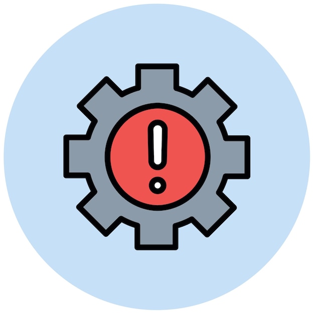 Vector imagen vectorial del icono de fallo se puede utilizar para los logros