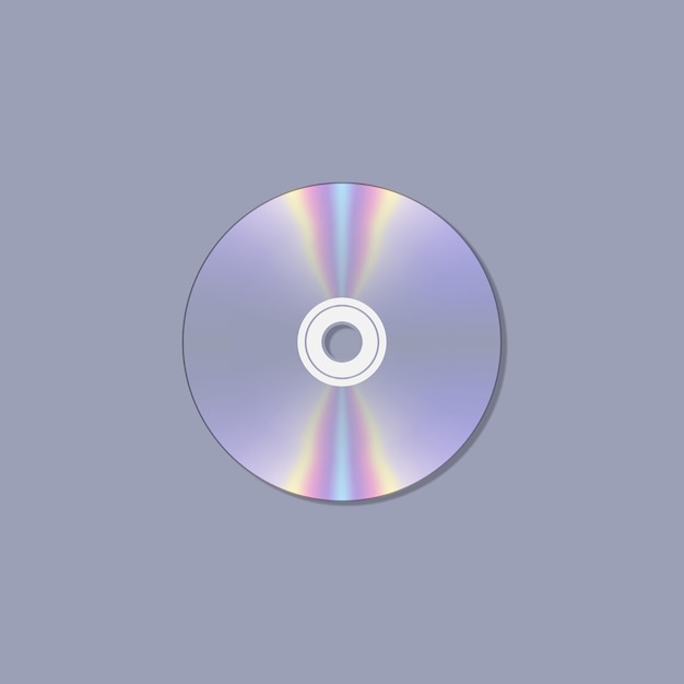 Vector óptica de cd
