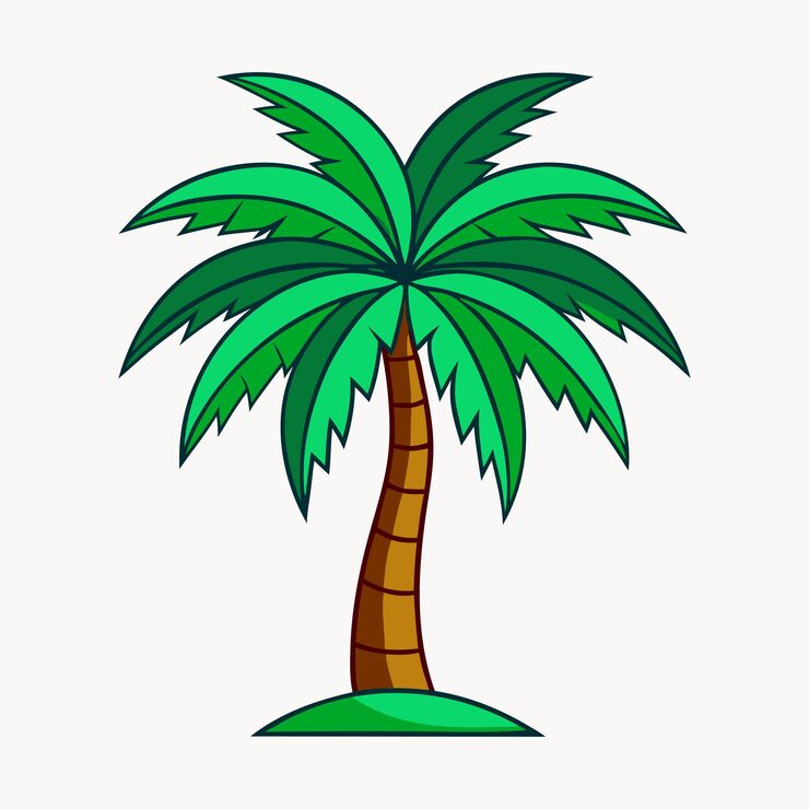 Vector la palmera