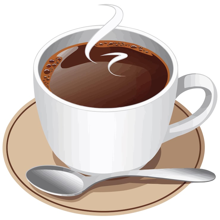 Vector una taza de café
