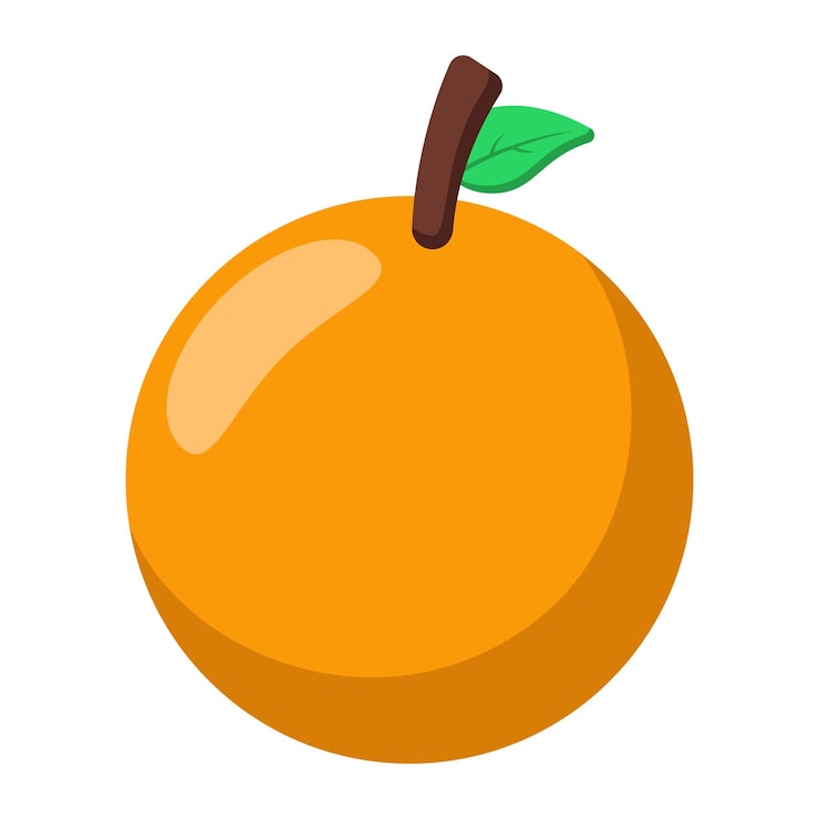Vector Gratis buah jeruk