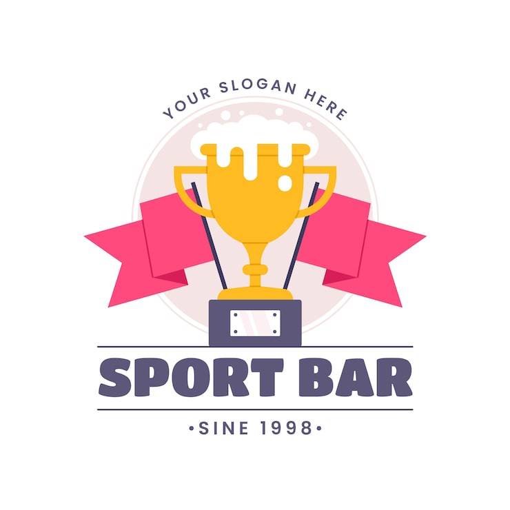 Vector Gratis desain logo bar olahraga