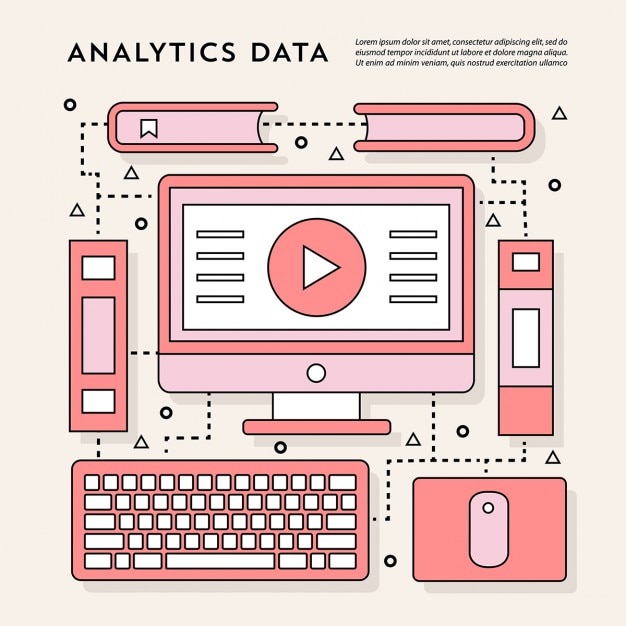 Vector Gratis elemen tentang seo
