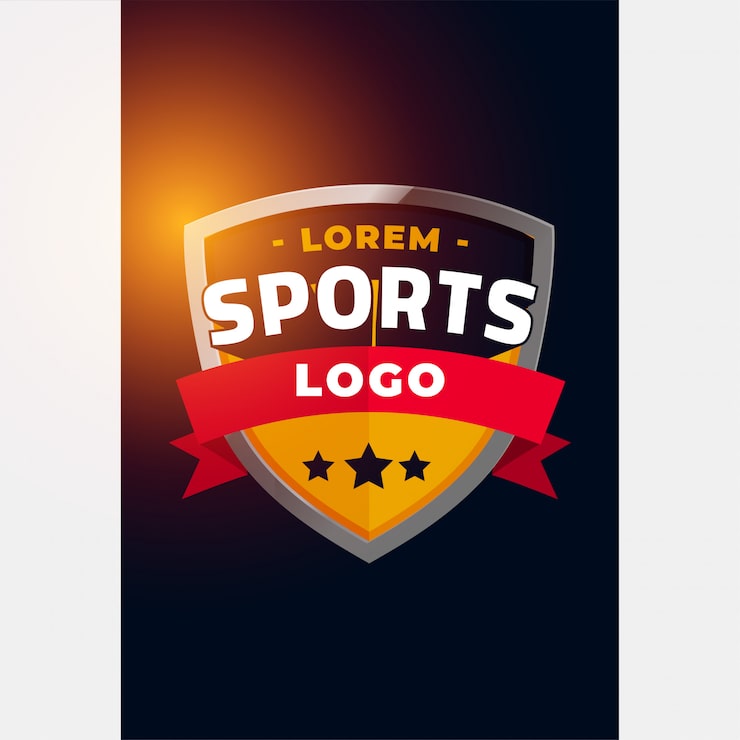 Vector Gratis konsep logo olahraga dan turnamen