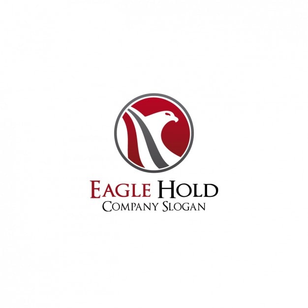 Vector Gratis templat logo eagle company