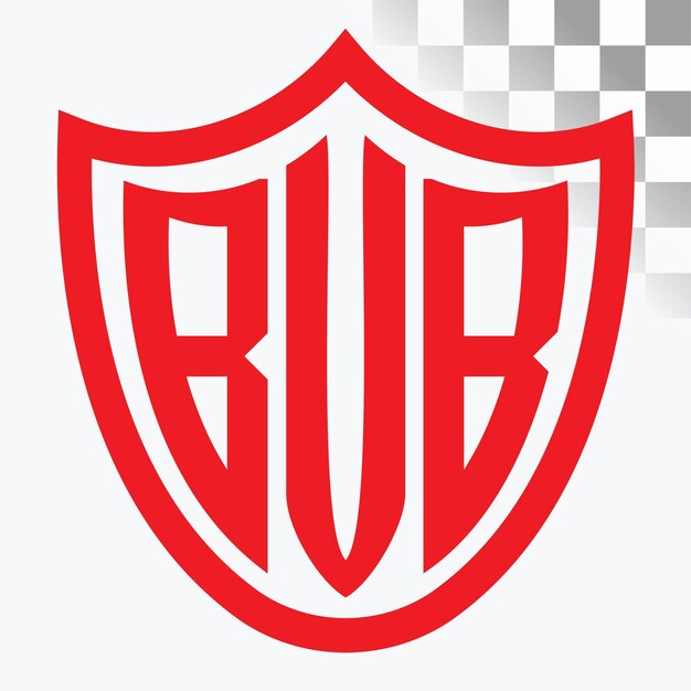 Vector desain logo huruf bvb