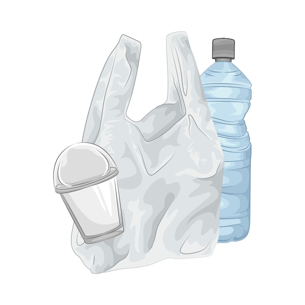 Vector kantong plastik