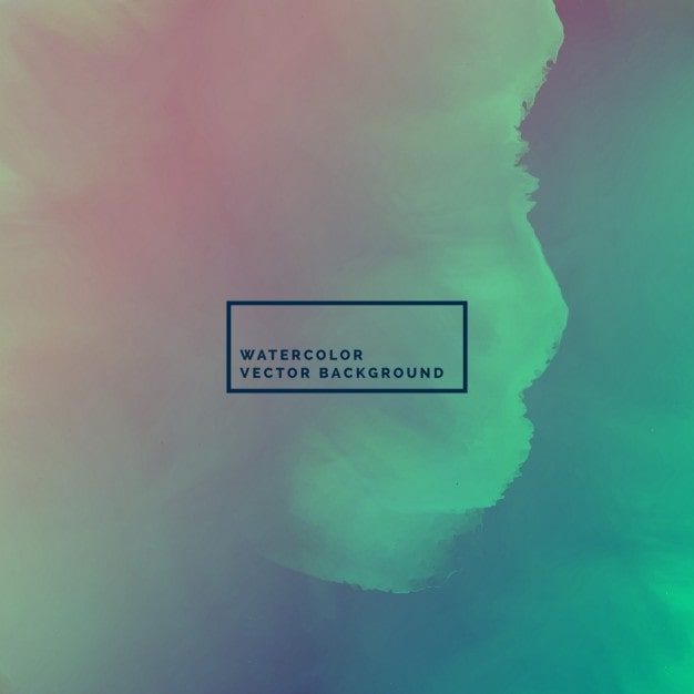 Kostenlose Vektor abstrakte aquarell hintergrund