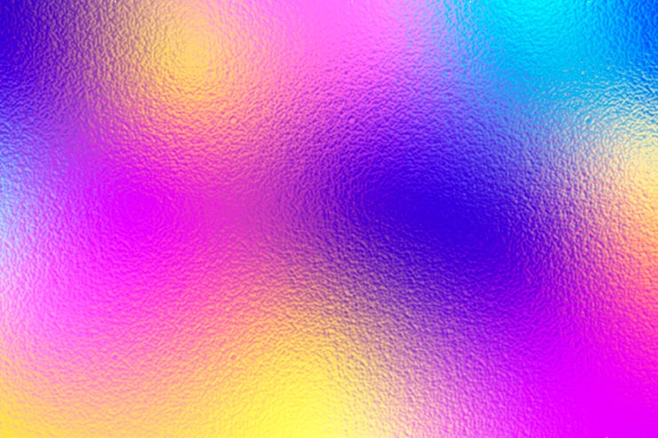 Kostenlose Vektor gradient-iridescenter glitter-hintergrund