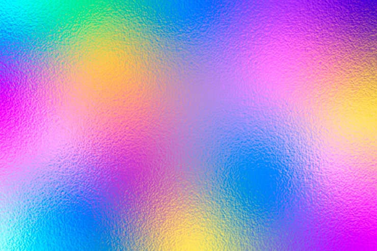 Kostenlose Vektor gradient-iridescenter glitter-hintergrund