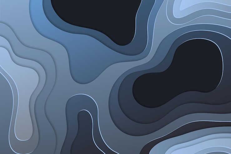 Topografisches Karten-Hintergrundkonzept