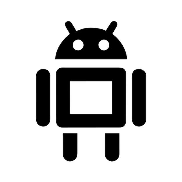 Vektor android-symbolsymbol